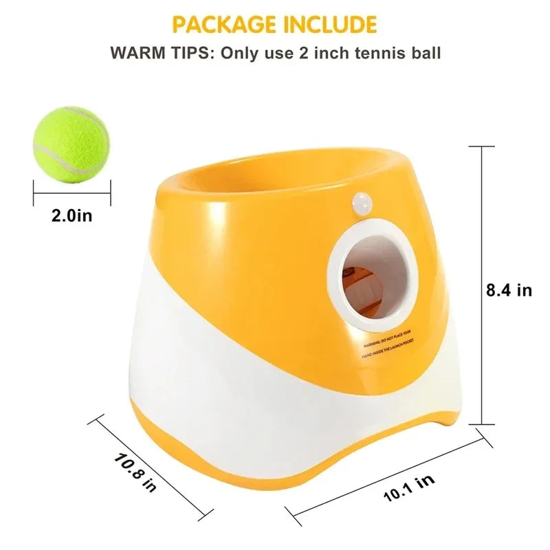 Adjustable launch distance shown on display