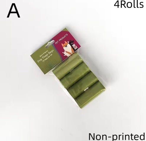 A4 roll biodegradable dog poop bags