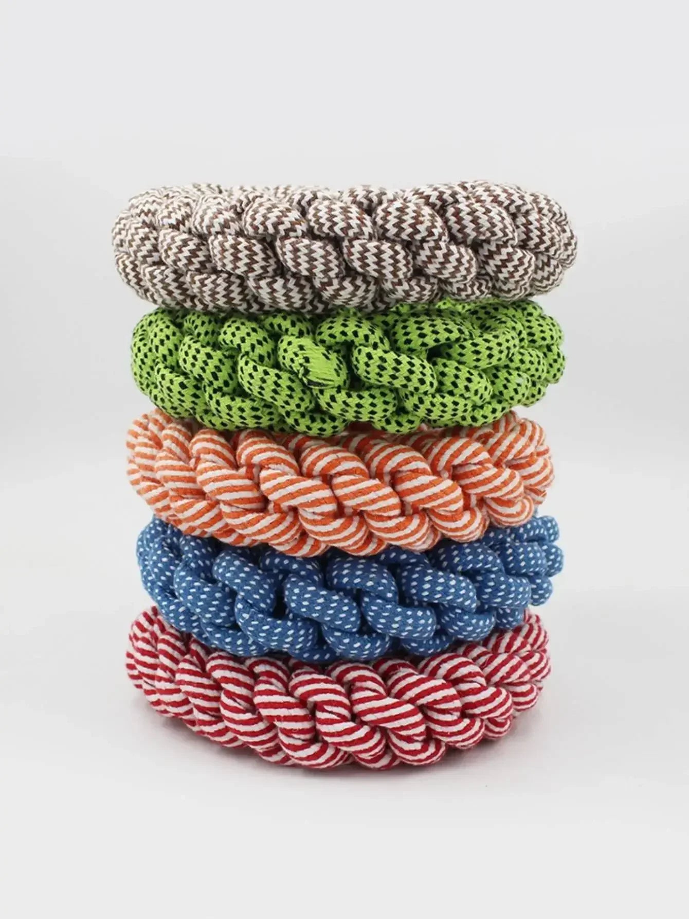 EcoPaws natural dog toy in cotton or hemp