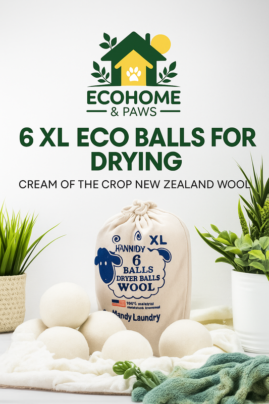 Handy Laundry wool dryer balls 6-pack – XL eco fabric softener